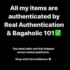 ATTENTION: ALL MY ITEMS ARE 100% AUTHENTIC ✅